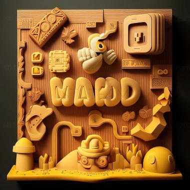 3D модель Игра Супер Марио Мейкер 2 (STL)